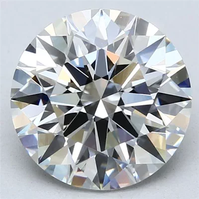 4.04ct F VS1 Rare Carat Ideal Cut Round Lab Grown Diamond