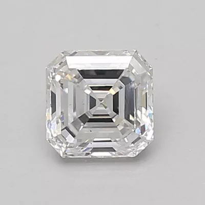 0.73ct D VS1 Very Good Cut Asscher Lab Grown Diamond