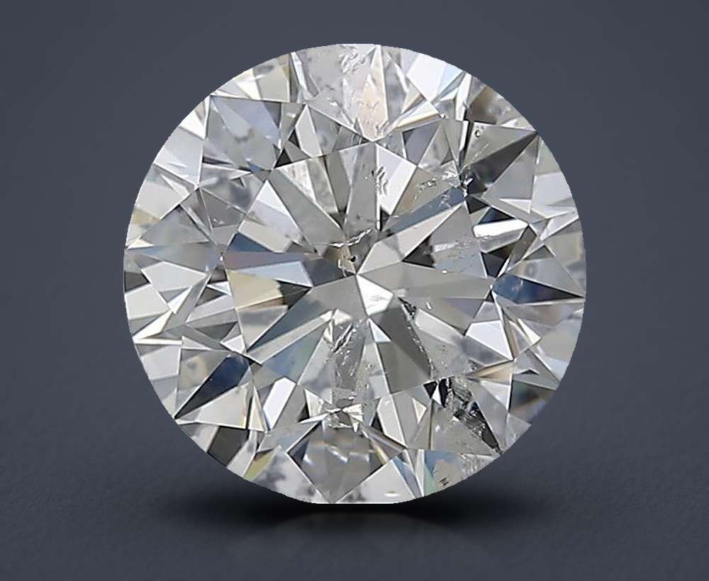 2.50ct G SI2 Excellent Cut Round Diamond
