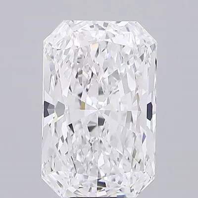 12.04ct E VVS2 Rare Carat Ideal Cut Radiant Lab Grown Diamond