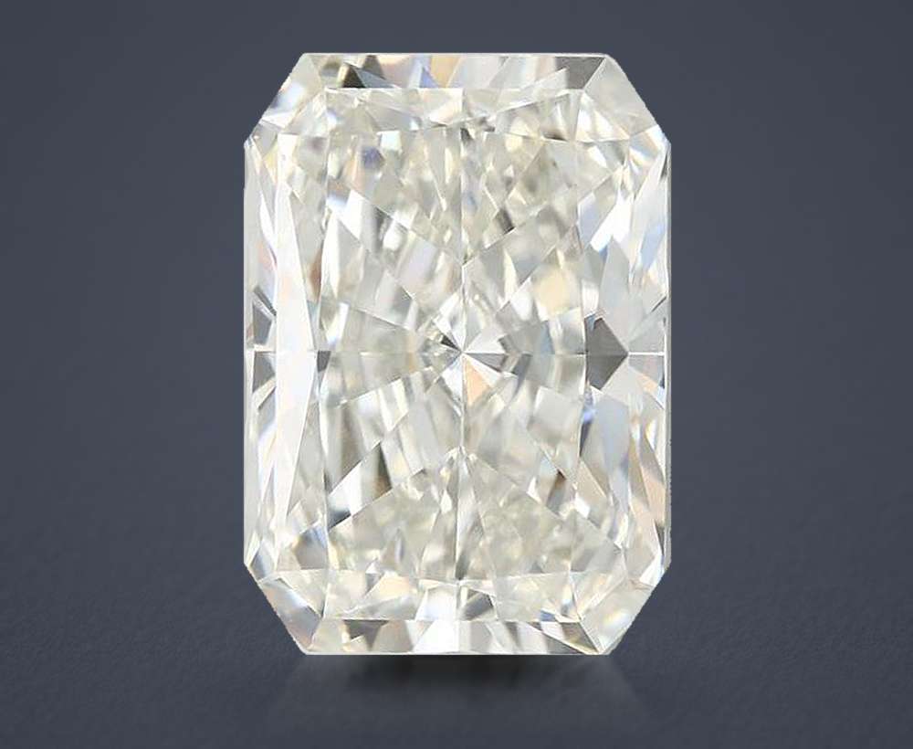 10.55ct H VVS2 Rare Carat Ideal Cut Radiant Lab Grown Diamond