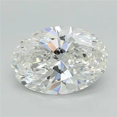3.03ct F VVS2 Rare Carat Ideal Cut Oval Lab Grown Diamond
