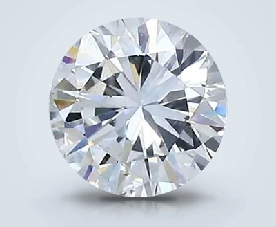 0.47ct D VS2 Rare Carat Ideal Cut Round Diamond