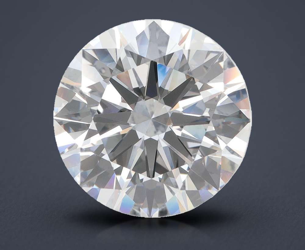 7.03ct D IF Rare Carat Ideal Cut Round Lab Grown Diamond