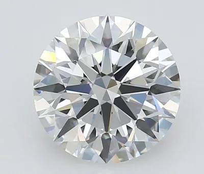 2.35ct D FL Rare Carat Ideal Cut Round Lab Grown Diamond