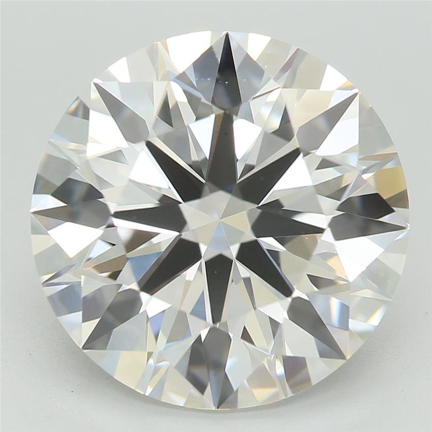 5.02ct E VVS2 Rare Carat Ideal Cut Round Lab Grown Diamond