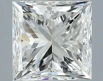 0.90ct J SI1 Very Good Cut Princess Diamond