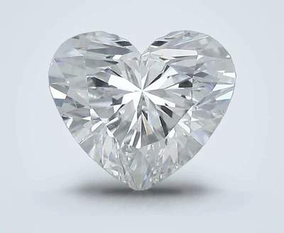 0.60ct H SI1 Rare Carat Ideal Cut Heart Diamond