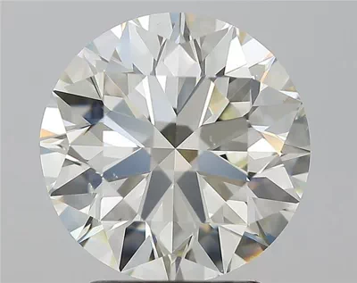 3.07ct J VS2 Rare Carat Ideal Cut Round Diamond