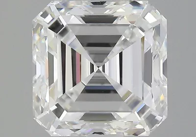 4.02ct E VS1 Rare Carat Ideal Cut Asscher Diamond