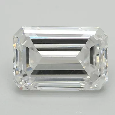 1.09ct D SI2 Very Good Cut Emerald Lab Grown Diamond
