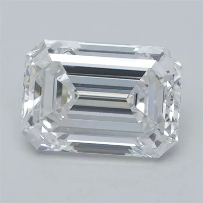 1.67ct D VS2 Excellent Cut Emerald Lab Grown Diamond