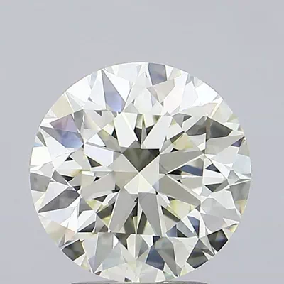 3.01ct K VVS1 Excellent Cut Round Diamond
