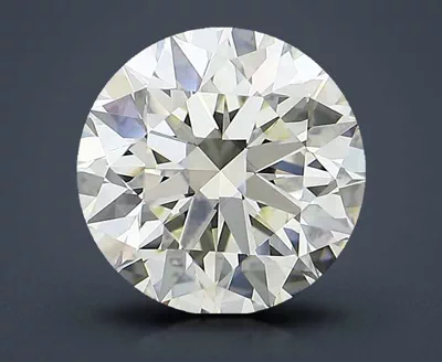 3.01ct K VVS1 Excellent Cut Round Diamond