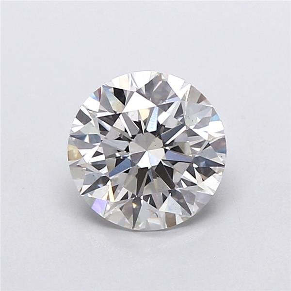 1.24ct F VS2 Rare Carat Ideal Cut Round Lab Grown Diamond