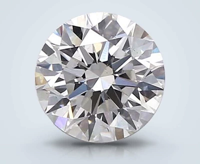 1.24ct F VS2 Rare Carat Ideal Cut Round Lab Grown Diamond