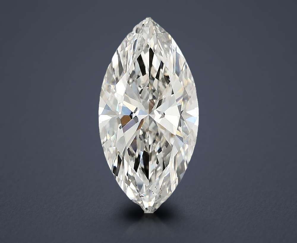 3.00ct G VS2 Rare Carat Ideal Cut Marquise Lab Grown Diamond