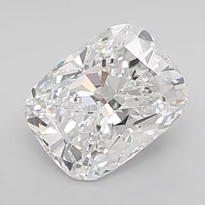 2.06ct D VVS2 Rare Carat Ideal Cut Cushion Lab Grown Diamond