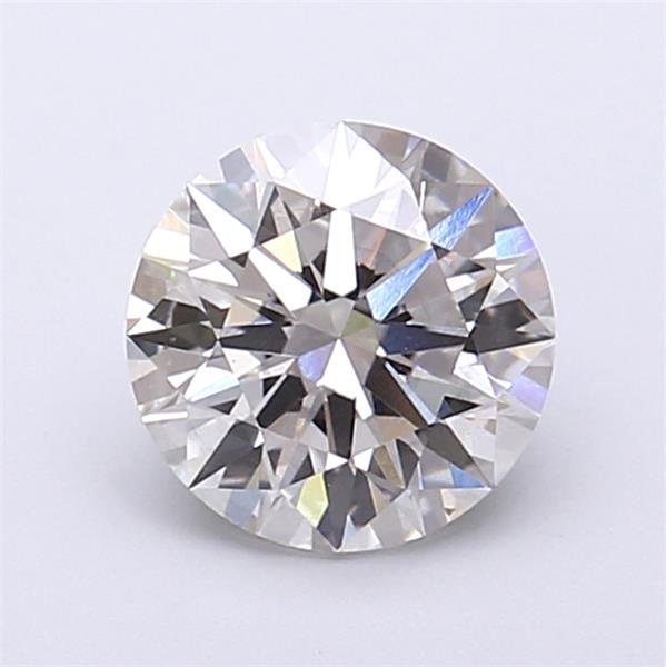 1.29ct H SI1 Rare Carat Ideal Cut Round Lab Grown Diamond