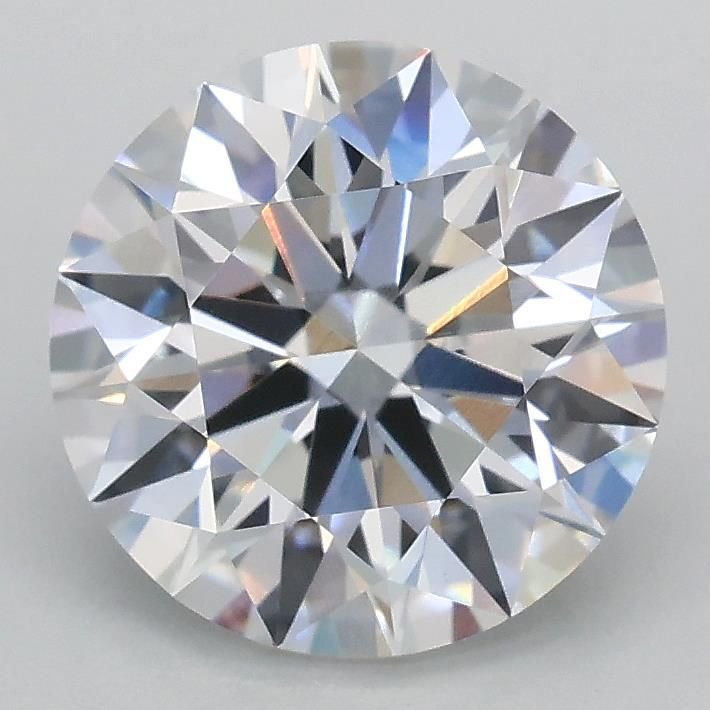 2.06ct D VVS2 Excellent Cut Round Lab Grown Diamond