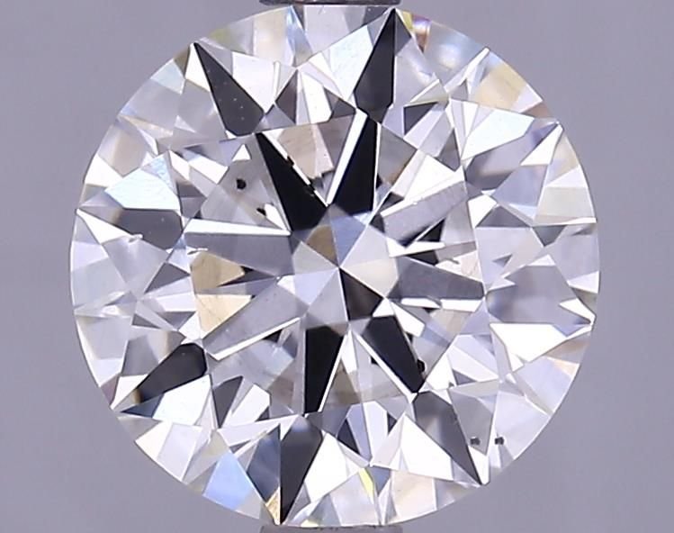 1.84ct F SI1 Rare Carat Ideal Cut Round Lab Grown Diamond