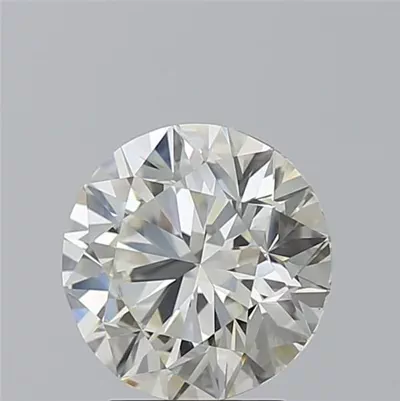 3.00ct K VS1 Rare Carat Ideal Cut Round Diamond
