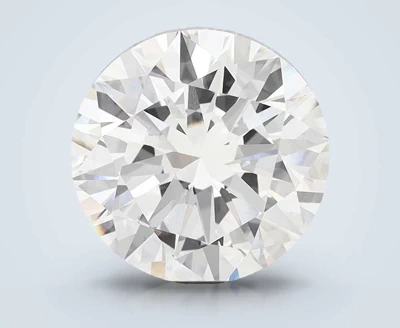 10.08ct F VVS2 Excellent Cut Round Lab Grown Diamond