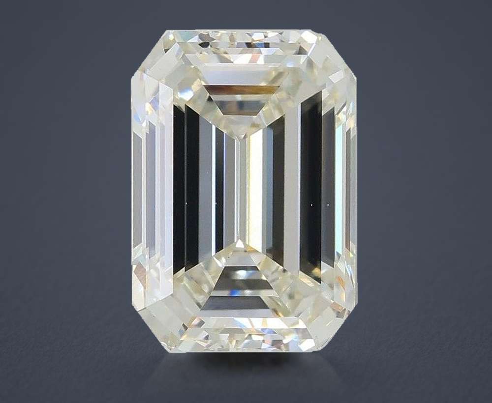 4.50ct I VS1 Rare Carat Ideal Cut Emerald Lab Grown Diamond