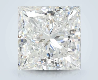 3.13ct E VVS2 Rare Carat Ideal Cut Princess Lab Grown Diamond