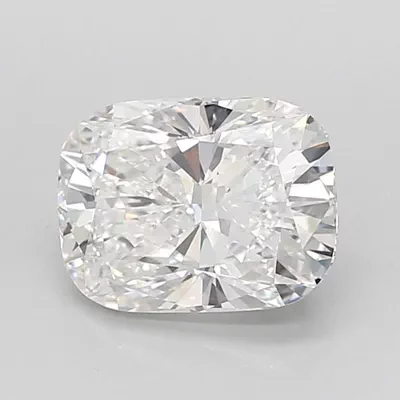 2.54ct E VVS2 Rare Carat Ideal Cut Cushion Lab Grown Diamond