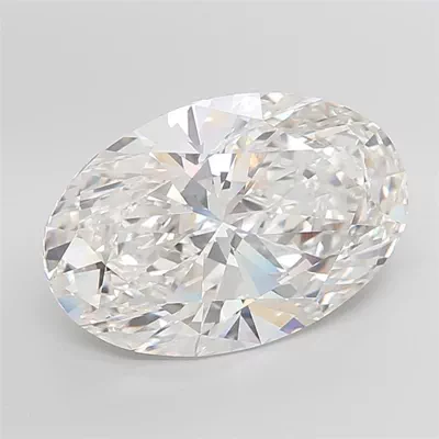 20.10ct F VS1 Rare Carat Ideal Cut Oval Lab Grown Diamond