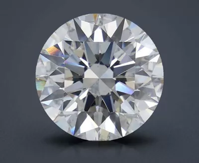 3.27ct H VVS2 Rare Carat Ideal Cut Round Lab Grown Diamond