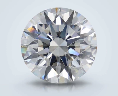 3.27ct H VVS2 Rare Carat Ideal Cut Round Lab Grown Diamond