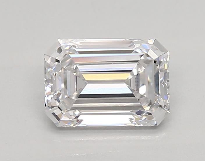 0.89ct D VVS1 Rare Carat Ideal Cut Emerald Lab Grown Diamond