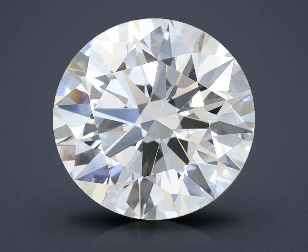 2.62ct D VVS1 Rare Carat Ideal Cut Round Lab Grown Diamond