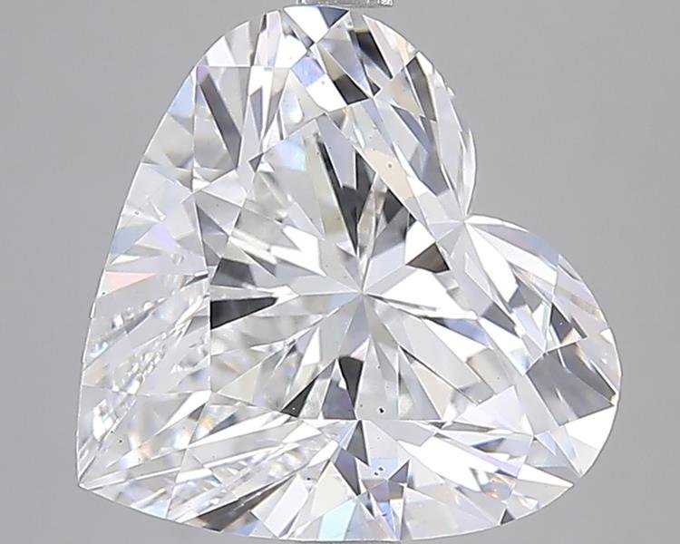 7.07ct E VS2 Rare Carat Ideal Cut Heart Lab Grown Diamond