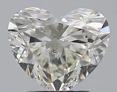 2.01ct K SI1 Rare Carat Ideal Cut Heart Diamond