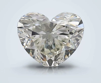2.01ct K SI1 Rare Carat Ideal Cut Heart Diamond