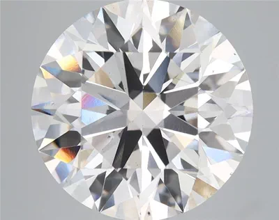 7.26ct G VS2 Rare Carat Ideal Cut Round Lab Grown Diamond