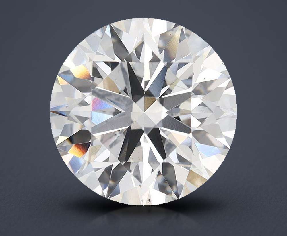 7.26ct G VS2 Rare Carat Ideal Cut Round Lab Grown Diamond