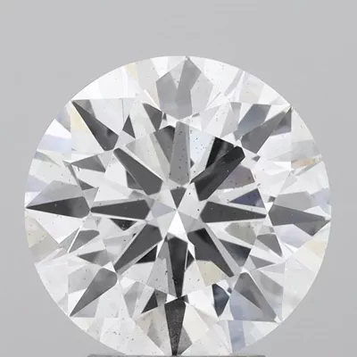 4.01ct E SI1 Rare Carat Ideal Cut Round Lab Grown Diamond