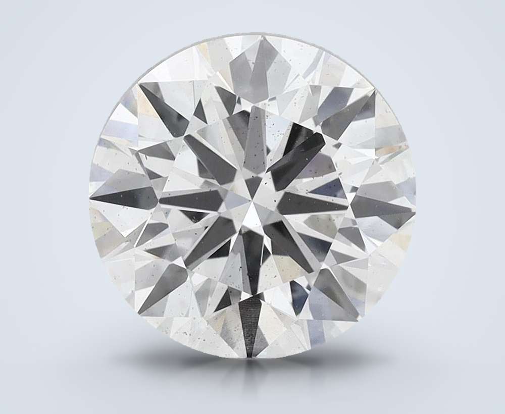 4.01ct E SI1 Rare Carat Ideal Cut Round Lab Grown Diamond