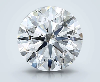 2.02ct E SI1 Rare Carat Ideal Cut Round Diamond
