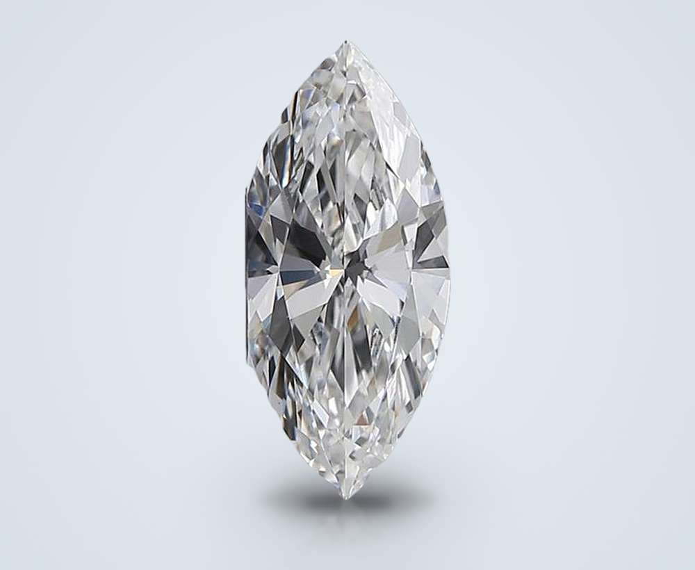 1.01ct E VS1 Rare Carat Ideal Cut Marquise Lab Grown Diamond