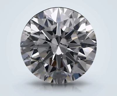 2.34ct D SI2 Rare Carat Ideal Cut Round Lab Grown Diamond