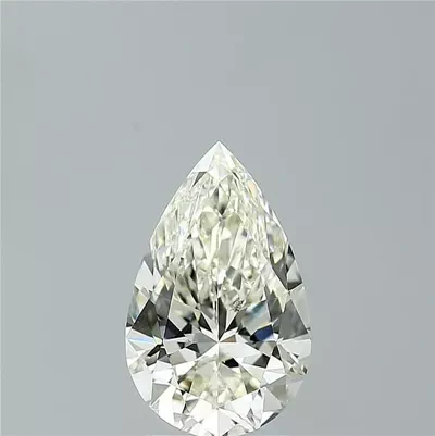 2.51ct J SI1 Rare Carat Ideal Cut Pear Diamond