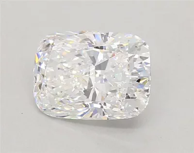 2.01ct D VVS1 Rare Carat Ideal Cut Cushion Lab Grown Diamond