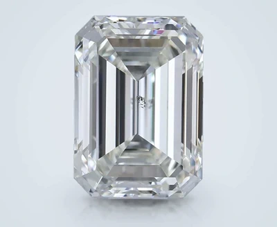 1.04ct K SI2 Rare Carat Ideal Cut Emerald Diamond