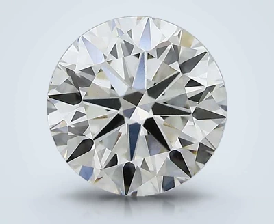 2.50ct J VVS2 Very Good Cut Round Lab Grown Diamond