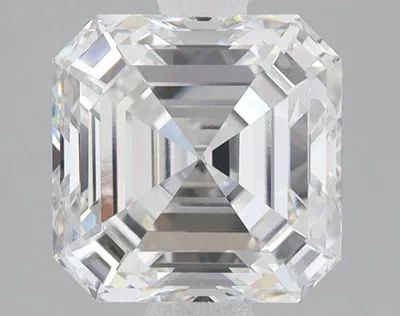 2.52ct F VS1 Rare Carat Ideal Cut Asscher Lab Grown Diamond